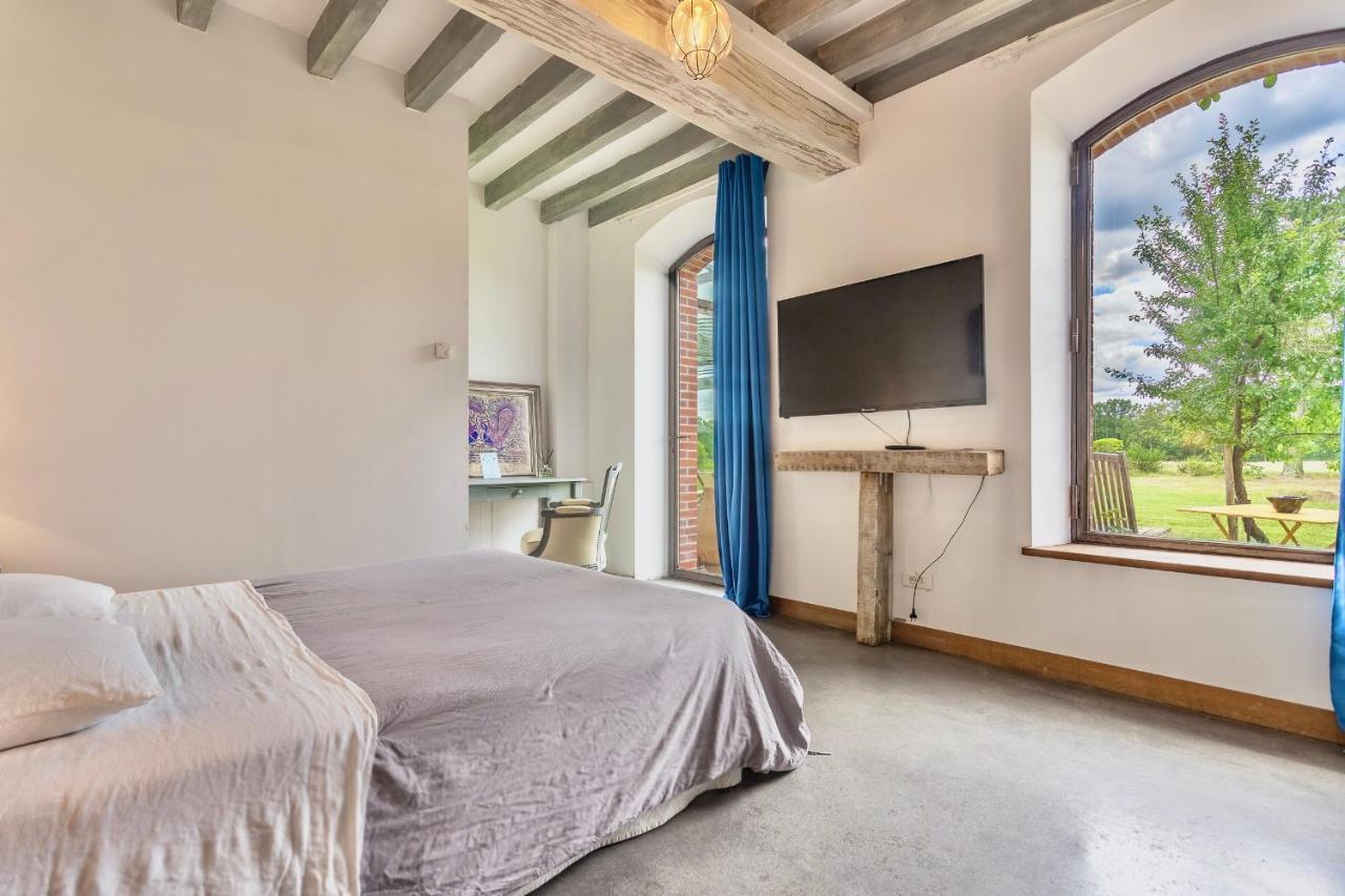 Les Bruyeres Bed & Breakfast La Charonnerie Dış mekan fotoğraf